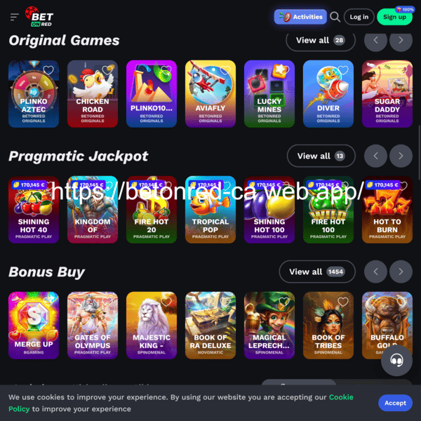 BetOnRed Casino Games Live Pokies Original