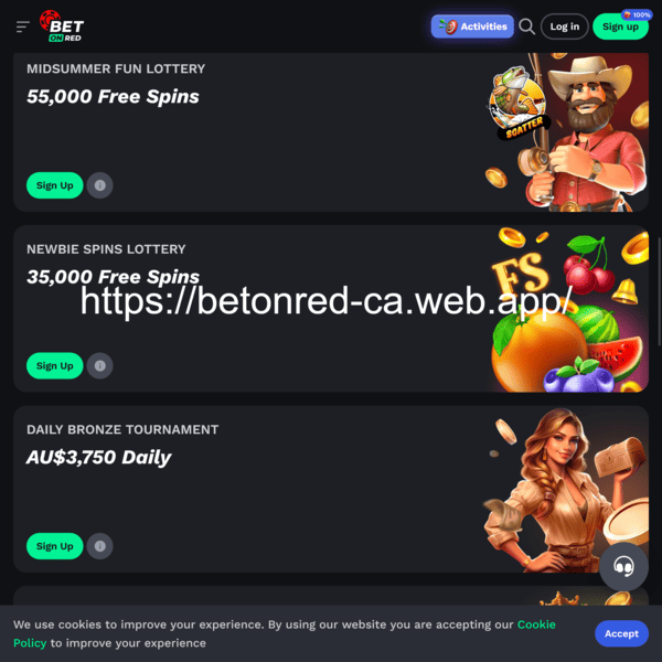 BetOnRed Casino Promotions More Lotteries