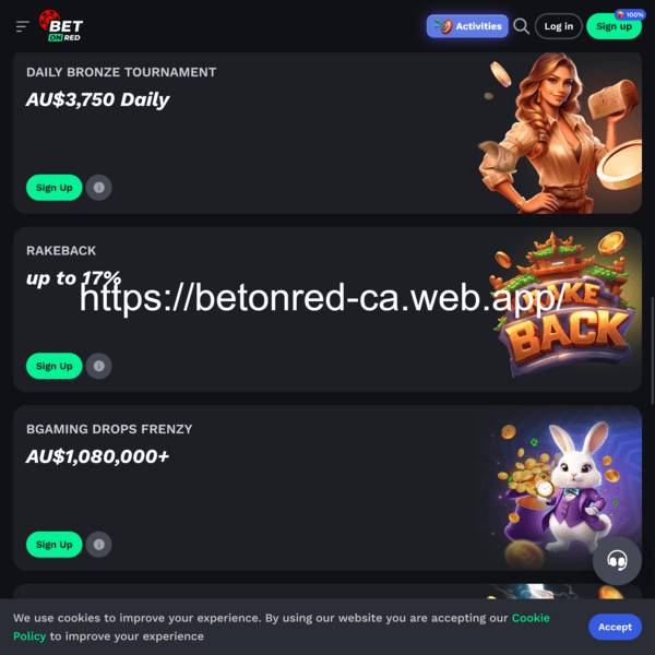 BetOnRed Casino Promotions Spinoleague